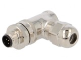 Mufă M12 5-Pin Tată CANopen/IP67, TE Connectivity