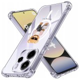 Husa antisoc pentru xiaomi redmi note 14 4g (standard) - airbag tpu, col&Egrave;uri ranforsate - working girl