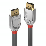 Cablu DisplayPort 4K60Hz T-T v1.2 Cromo Line 5m, Lindy L36304
