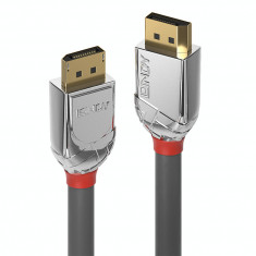 Cablu DisplayPort 4K60Hz T-T v1.2 Cromo Line 3m, Lindy L36303