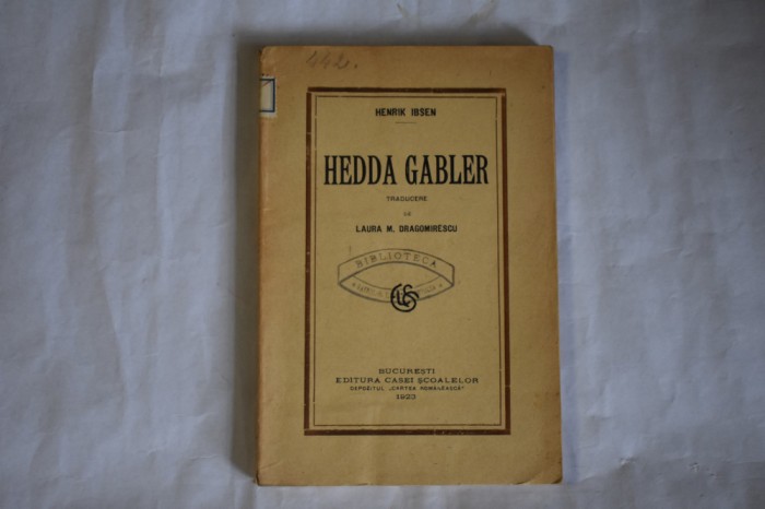Henric Ibsen - Hedda Gabler (1923)