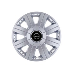 Set 4 Capace Roti Autohelix MSA&reg; potrivite jantelor de 16 inch, pentru Nissan Nou model Cosmos Gray
