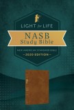 The Light for Life NASB Study Bible [Golden Caramel]