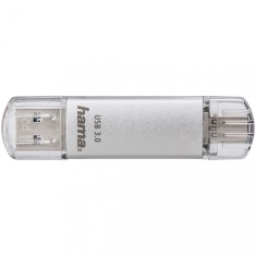 Memorie USB Hama Laeta, 128GB, USB Type-A/C foto