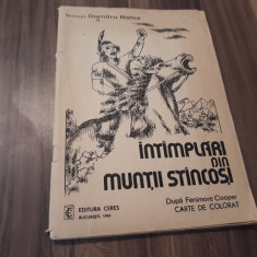 INTIMPLARI DIN MUNTII STINCOSI CARTE DE COLORAT EDITURA CERES 1984