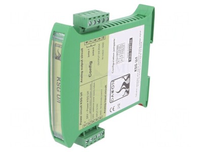 Adaptor Semnale Analogice 0-10V 24VDC pentru Șină DIN foto