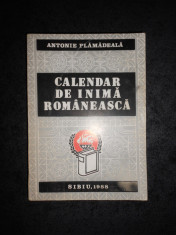 ANTONIE PLAMADEALA - CALENDAR DE INIMA ROMANEASCA (1988) foto