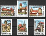 B0131 - Romania 2002 - Cetati dinTransilvania 6v.neuzat,perfecta stare, Nestampilat