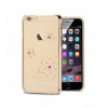 Husa Capac Astrum BLOSSOMING Apple iPhone 6/6s Plus Gold Swarovs