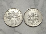 Jamaica 1986 - 10 cents, circulata