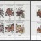 Tuva 1-6 7-8 Russian local - Butterflies 2 sheet of 6 and 2 MNH DA.149