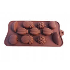 Forma silicon pentru prajituri, Fructe, 164COF