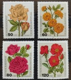 BC242, Germania 1982, serie flori, trandafiri