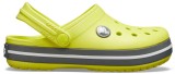 Saboti Crocs Crocband Kids Galben - Citrus/Slate Grey