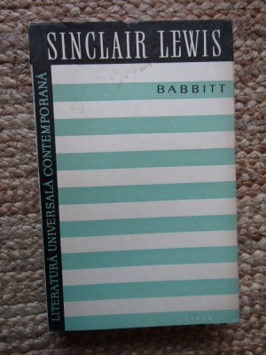 Sinclair Lewis - Babbitt foto