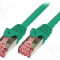 Cablu patch cord, Cat 6, lungime 0.5m, S/FTP, LOGILINK - CQ2025S