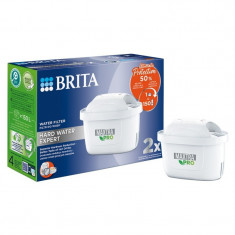 Set 2 filtre BRITA Maxtra PRO Hard Water Expert, filtrare 150 l, mai putin calcar/clor si impuritati