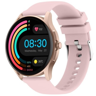 SMARTECH SmartWatch cu senzor Glucometru, EKG, Variabilitatea Ritmului Cardiac, Tensiune arteriala, Nivel Oxigen, Apel Bluetooth, Nivel stres, Ciclu m foto