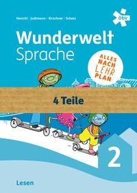 Wunderwelt Sprache 2, Schulbuch in vier Teilen foto