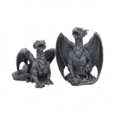 Statuete dragoni Furia neagra (set) foto