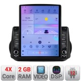 Navigatie Peugeot Bipper, CitroenNemo, Fiat Qubo 2008-2017 Android radio gps internet quad core 2+32 ecran vertical 9.7&quot; Kit-bipper+EDT-E708 v1 CarSto