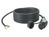 Cablu de &icirc;ncărcare electrică eMobility 480V 16,63kW IP44 8m 20A