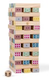 Turn Jenga gigant cu numere, BS Toys