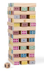 Turn Jenga gigant cu numere, BS Toys