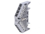 Conector Șină 1.5mm&sup2; 16 Borne Gri TS35 x 7.5