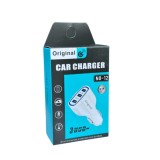 Incarcator Auto,3 Porturi, 3 x Usb 3.1A