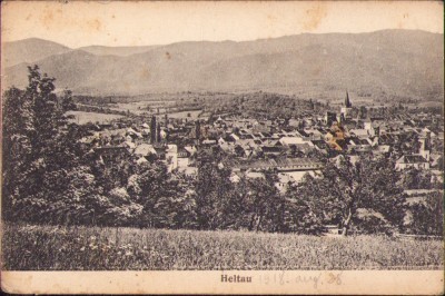 CP636N Cisnădie/Heltau, carte poștală, circulată Gherla foto