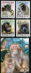 COREEA DE NORD 2004, Fauna, MNH foto