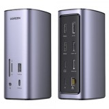 Hub Multifunctional UGREEN Pro CM555, 13in1, Gri