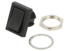 Rocker Switch ON-ON negru