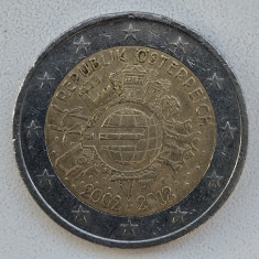 Moneda Austria - 2 Euro 2012 - 10 ani Euro