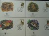 Cehiaia-Fauna -set complet FDC