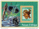TOGO-2014-PESTI-Colita cu un timbru nestampilat