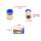 Cupla rapida aer filet 1/8&quot; diametru furtun 8mm PCF8-0 CH064