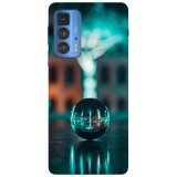Husa compatibila cu Motorola Edge 20 Lite model Crystal ball, Silicon, TPU, Viceversa, Transparent, Carcasa