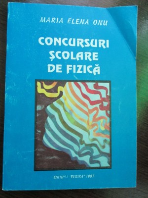 Concursuri scolare de fizica-Maria Elena Onu foto