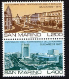 San Marino 1977 - Orase Europene 2v. neuzat,perfecta stare(z), Nestampilat