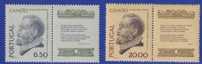 C3134 - Portugalia 1980 - Camoes 2v.neuzat,perfecta stare foto