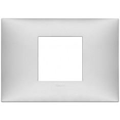 Rama Ornament 2M pt doza de 3M Vimar Neve argintiu mat 09672.21