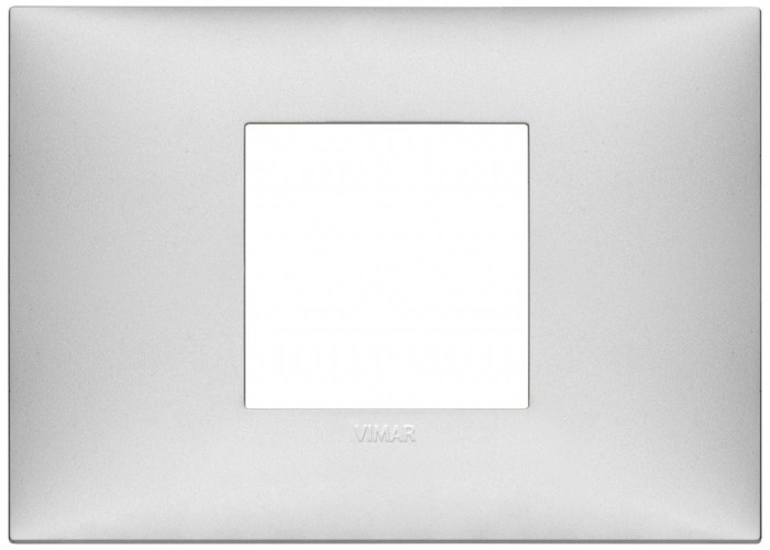 Rama Ornament 2M pt doza de 3M Vimar Neve argintiu mat 09672.21