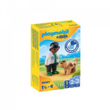 Cumpara ieftin 1.2.3 VETERINAT CU CATEL, Playmobil