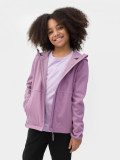 Jachetă softshell anti-v&acirc;nt membrana 5000 pentru fete, 4F Sportswear