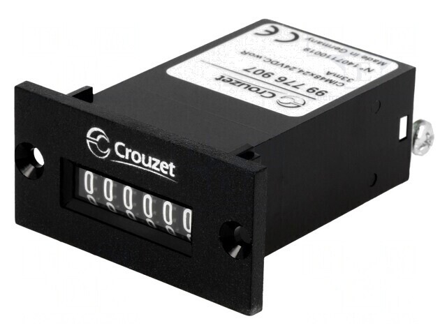 Contor Electromecanic cu Indicator Mecanic și Impulsuri 999999