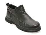 Ghete OTTER negre, 58620, din piele naturala
