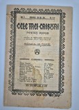 Carte veche Revista Cele Trei Crisuri Noiembrie-Decembrie 1924