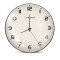 Ceas de perete silentios EHC018F, model San Francisco, fond alb,35 cm,nou